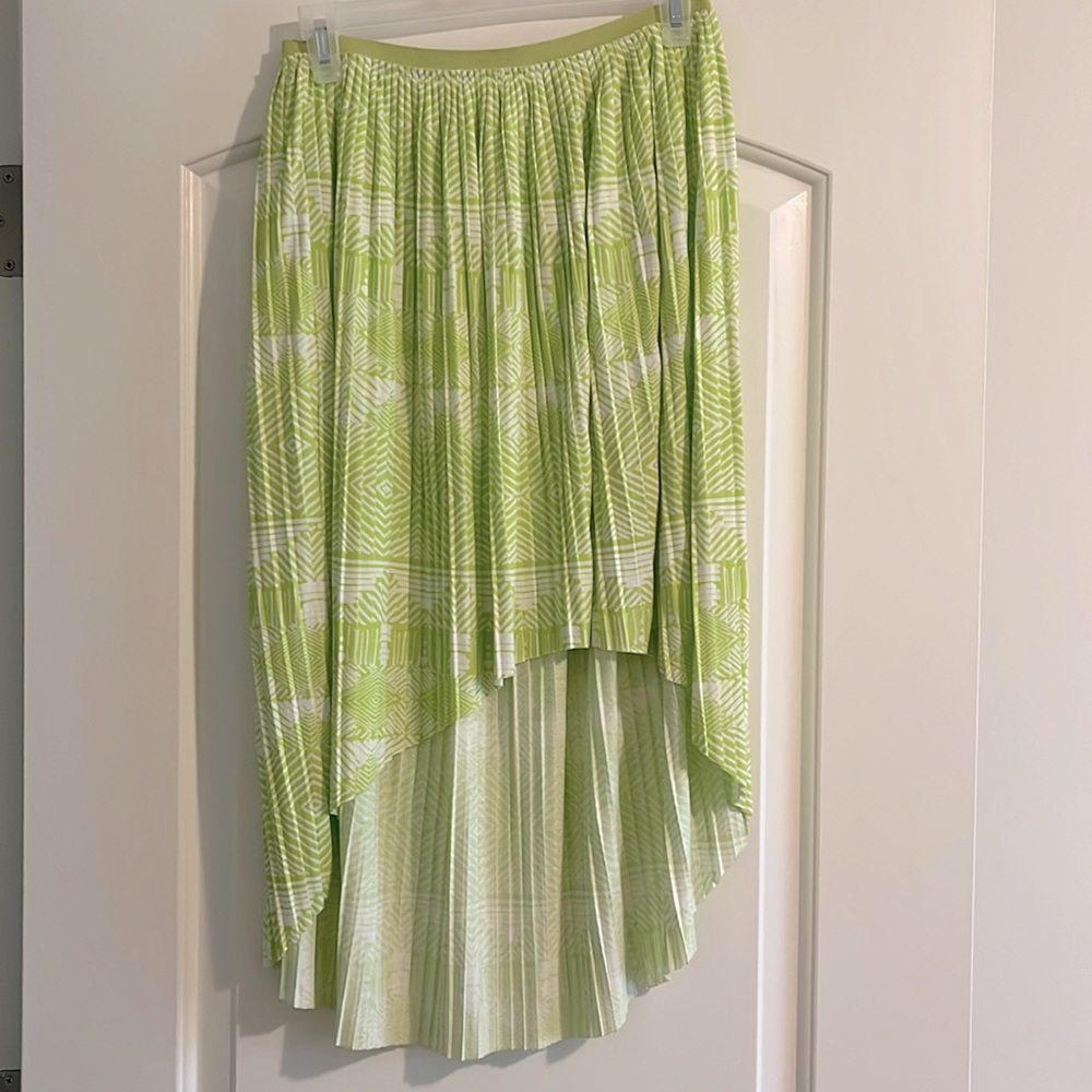 Neon Patterned High-low AE skirt